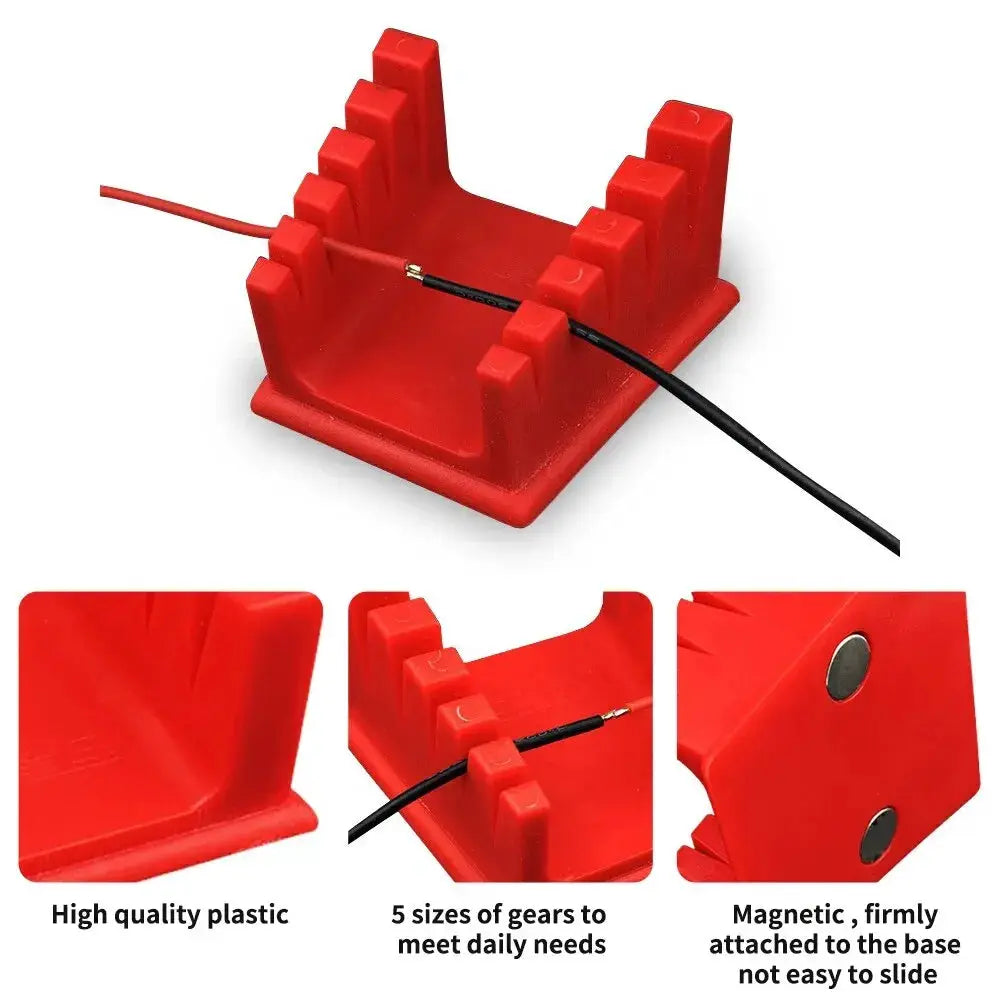 HZY ABS Wire Fixture Bracket Magnetic Welding Table Clamp For Thick And Thin Wires Soldering Tools