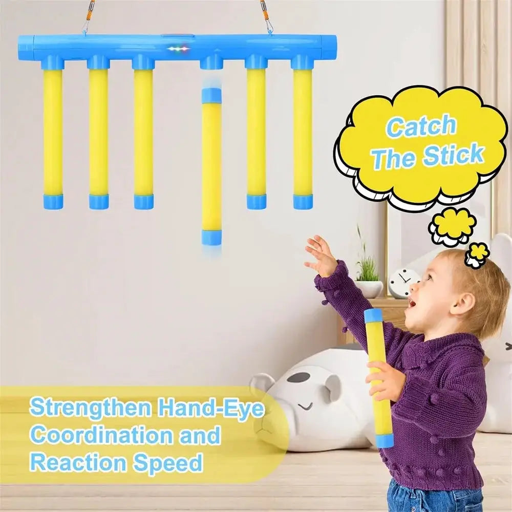 Challenge Falling Sticks Game For Kids Reaction Time Training Interactive Toy Parent Child Bonding Sports Game