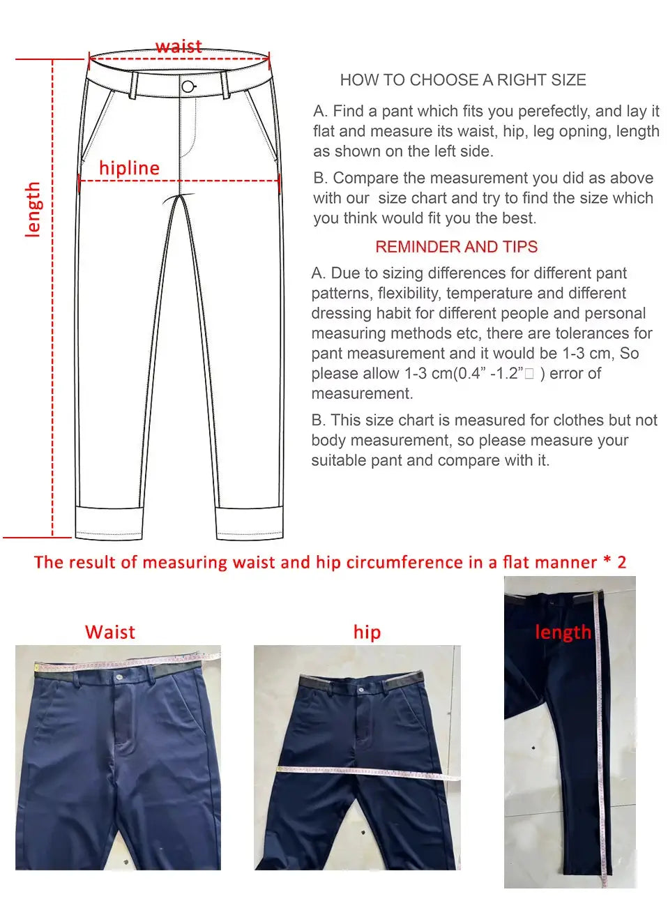 Simples Market men's navy blue perforated denim pants, washable, casual style, size 29-40.