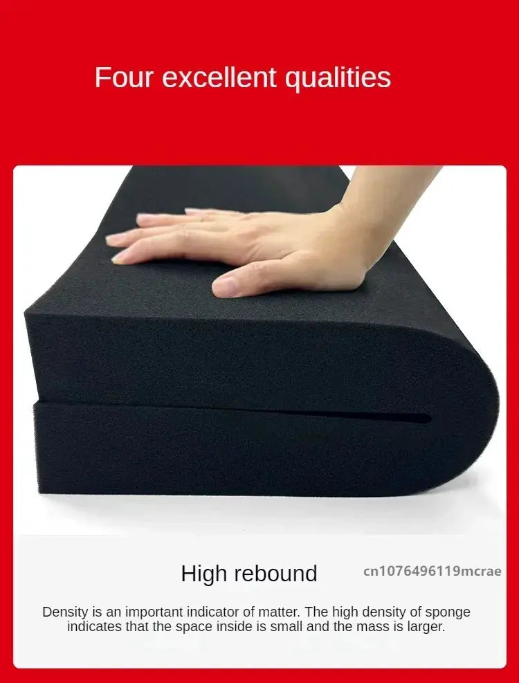 High-density foam pad, Simples Market, 50x30 cm, black toolbox shock-absorbing foam sheet