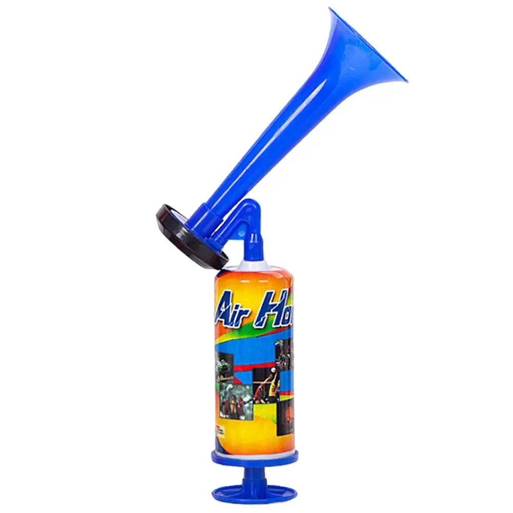 Portable Air Horn With Hand Pump Loud Stadium Sound for Soccer Events