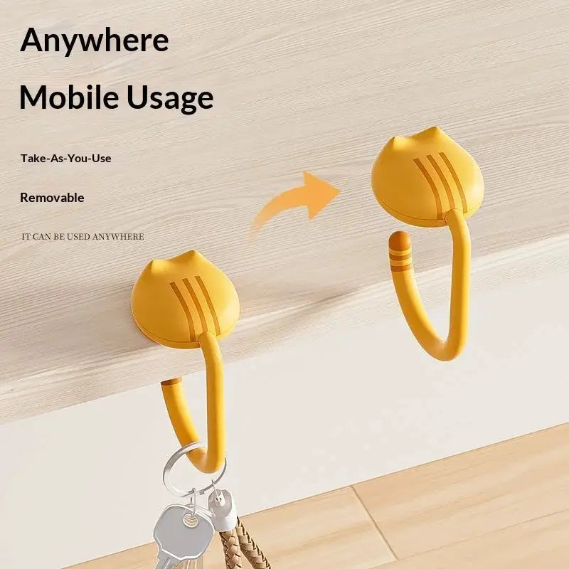 Desk Edge Hook Backpack Hanger No Drilling Holes Dormitory Gadget For Primary School Students
