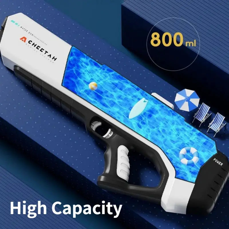 Automatically Absorbs Water High Pressure Electric Water Gun For Kids Summer Pool Games Outdoor Water Fight Gift