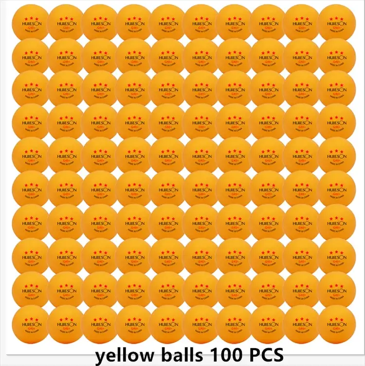 Huieson 3 Star Ping Pong Balls 50 To 100 Pieces ABS 40 Plus New Material Competition Table Tennis Balls