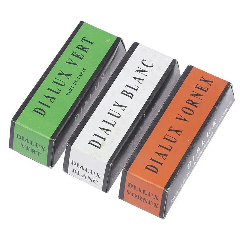 Stainless Steel Jewelry Polishing Wax Kit 6 Colors Luster With Block Tool For Silver Gold Copper