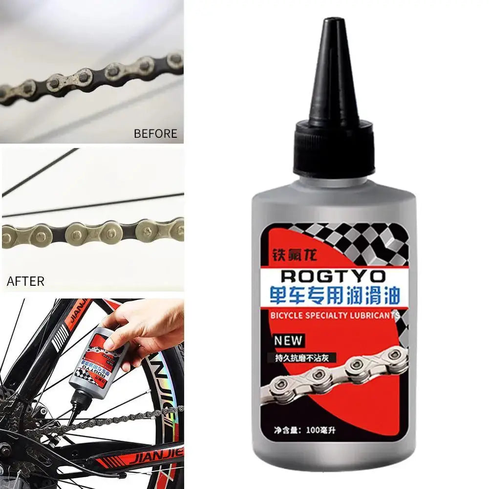 100ml Bicycle Chain Lubricant Dry Weather For MTB Race Bike Oil For Fork And Flywheel Maintenance