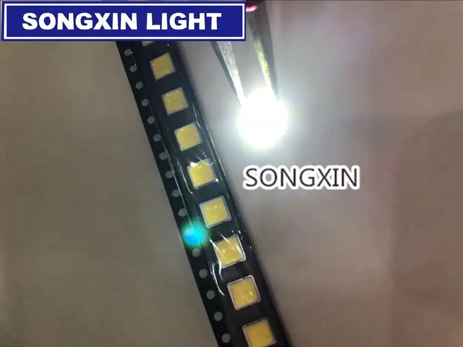 100 Pcs SMD White LED Assortment Pack Ultra Bright 3V 0402 0603 0805 1206 2835 3528 3014 3020 5050 5730
