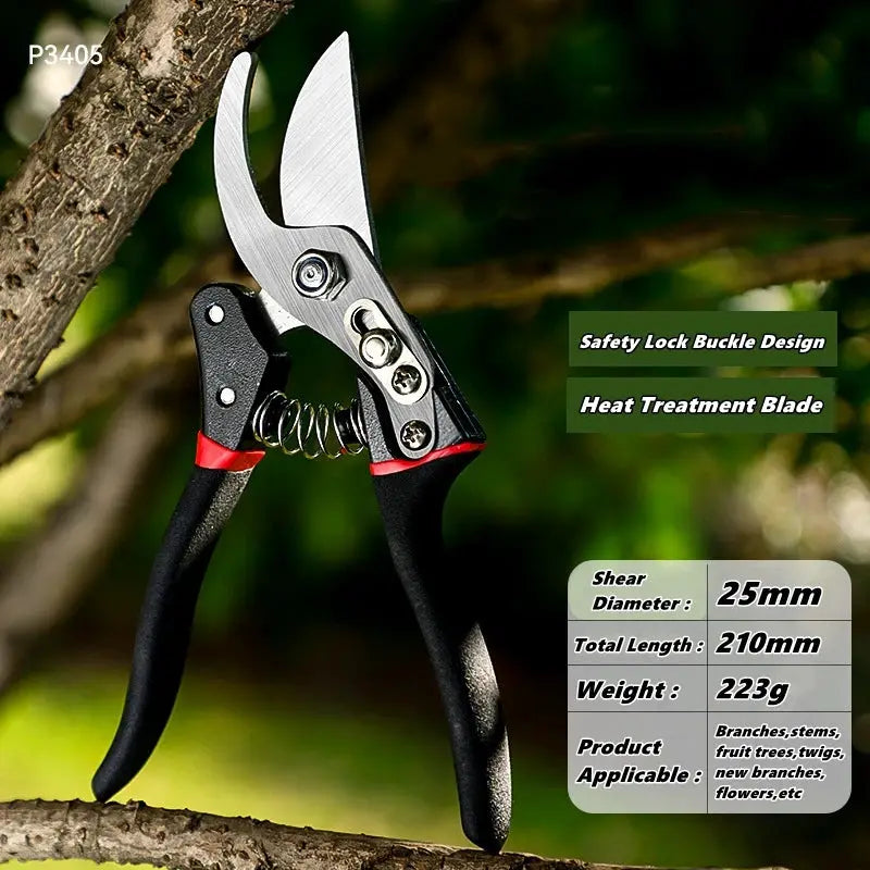 Labor-Saving Gardening Pruning Shears With SK-5 Blade For Bonsai Fruit Trees Flowers And Branches Garden Pruner