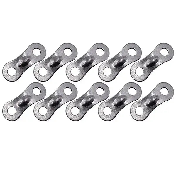 30 Piece Camping Tent Rope Fasteners Set With Guyline Tensioners For Awning Cords And Rope Tightening Buckles