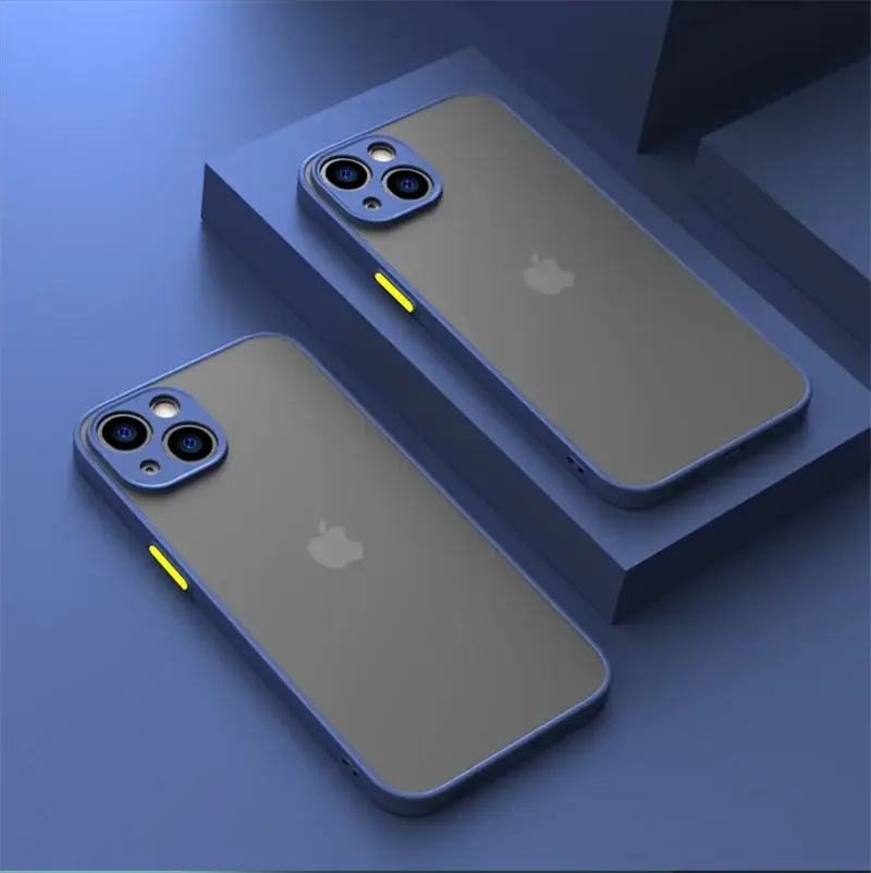 Jingjia Armor Bumper Shockproof Case for iPhone 15 Through 14 Pro XR XS Max 7 8 Plus SE 2020 Full Coverage Protection