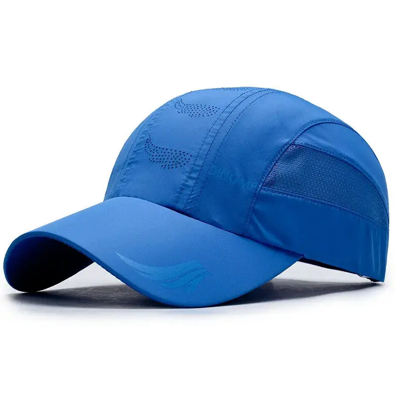 Unisex 2024 Quick Dry Bone Mesh Baseball Cap Snapback Adjustable For Running Golf Sports Canada