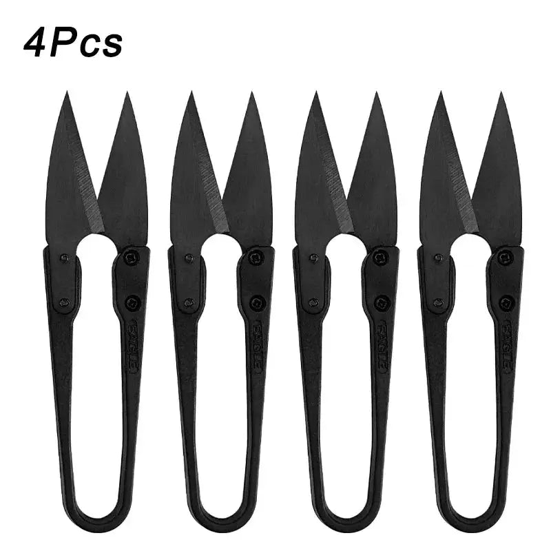 U Shaped Thread Cutter Sewing Scissors Beading Embroidery Trimming Threads Fabric Snips Set Of 1 To 5 Pieces
