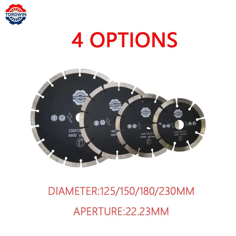 Ultra Thin Dry Diamond Saw Blade 125 150 180 230mm For Granite Marble Porcelain Tile Ceramic Angle Grinder Compatible
