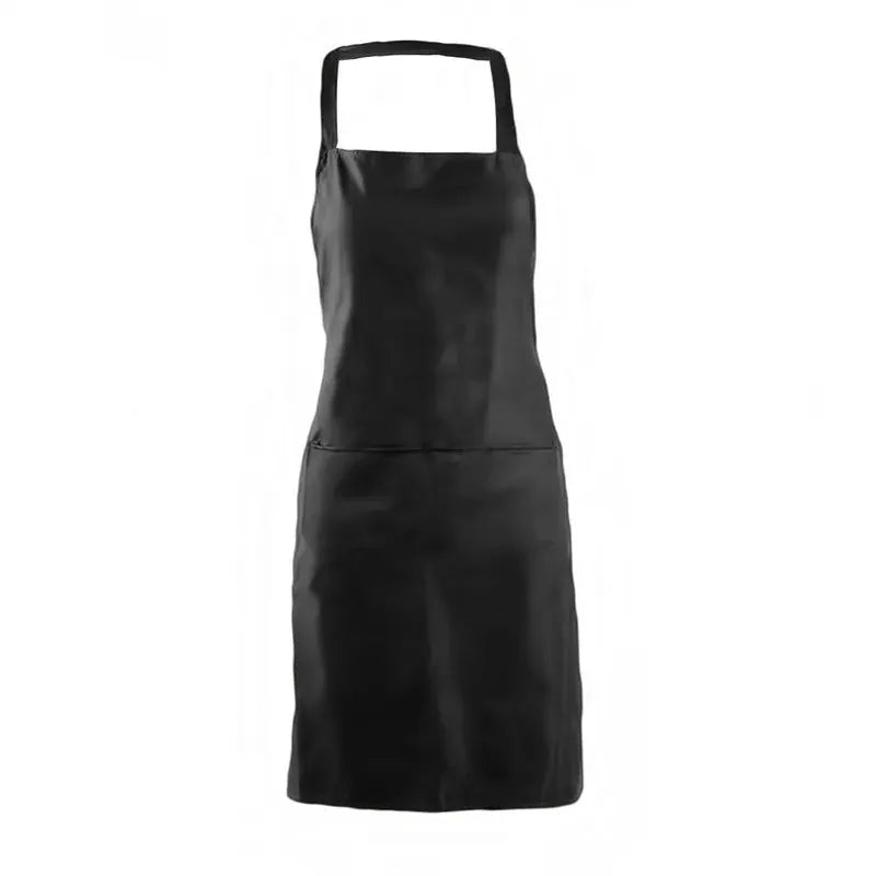 ChefGuard Adjustable Unisex Waterproof Polyester Cooking Apron With Pockets For Kitchen And Barbecue