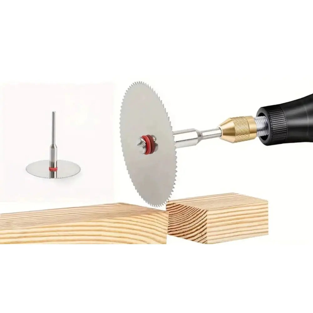 31Pc HSS Cutting Discs Set For Circular Saw And Mini Drill Rotary Tool Multi Size Blades For Cutting Metal Wood Stone PVC