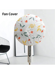 2 Pack Universal Full Cover Round Standing Fan Dust Covers For Storage Travel Home School Office Protection