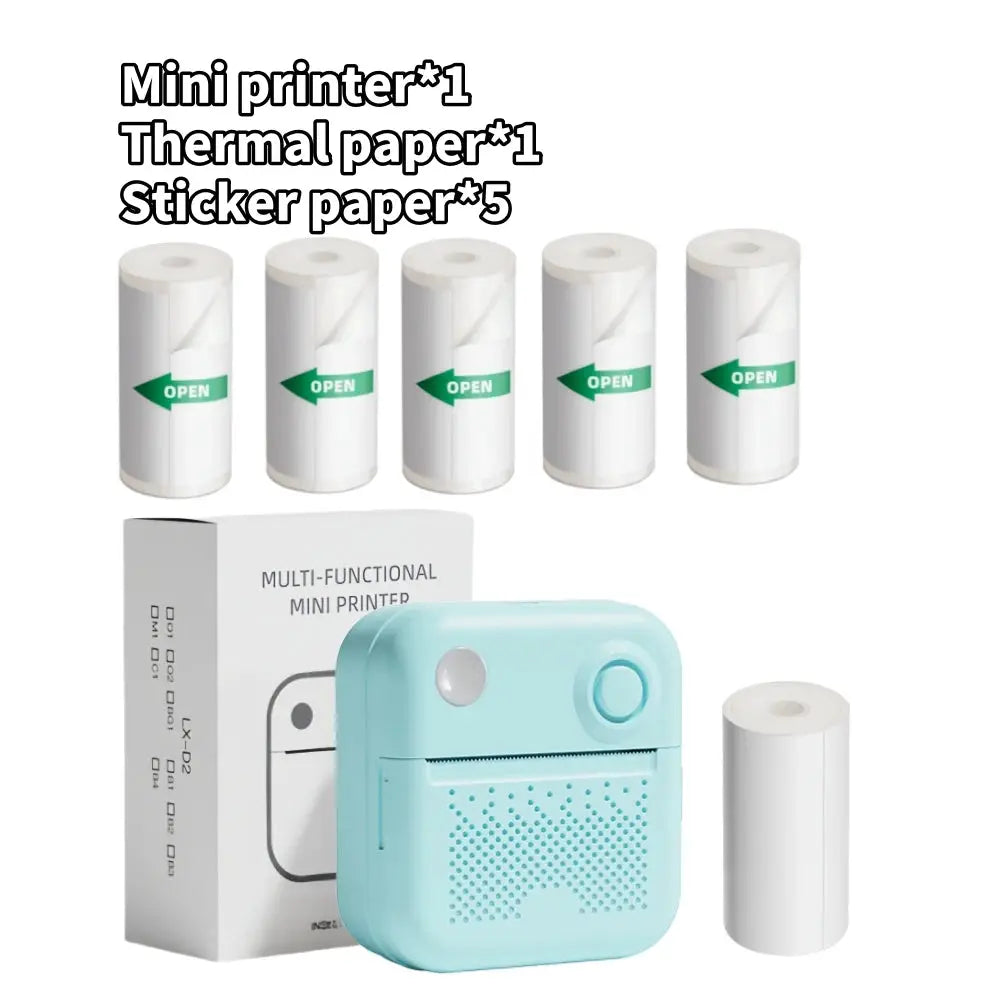 Dolewa D3 Portable Thermal Printer For Labels Stickers And Photos