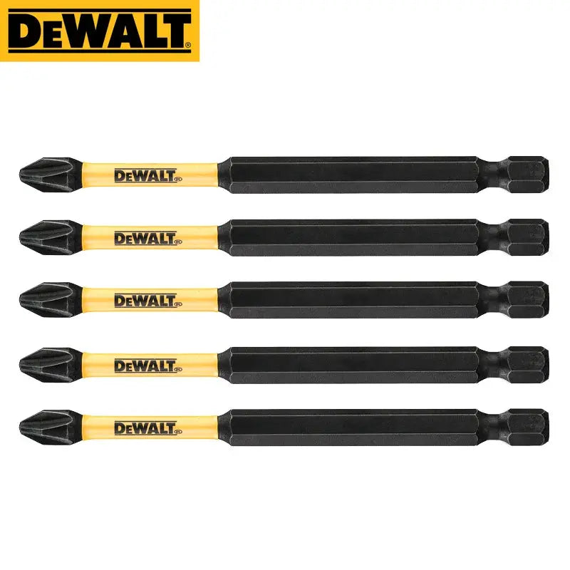Dewalt Combination Series Extension Rod For Cross Slotted PH2 Bits 89mm 57mm 50mm Silver Yellow Ring