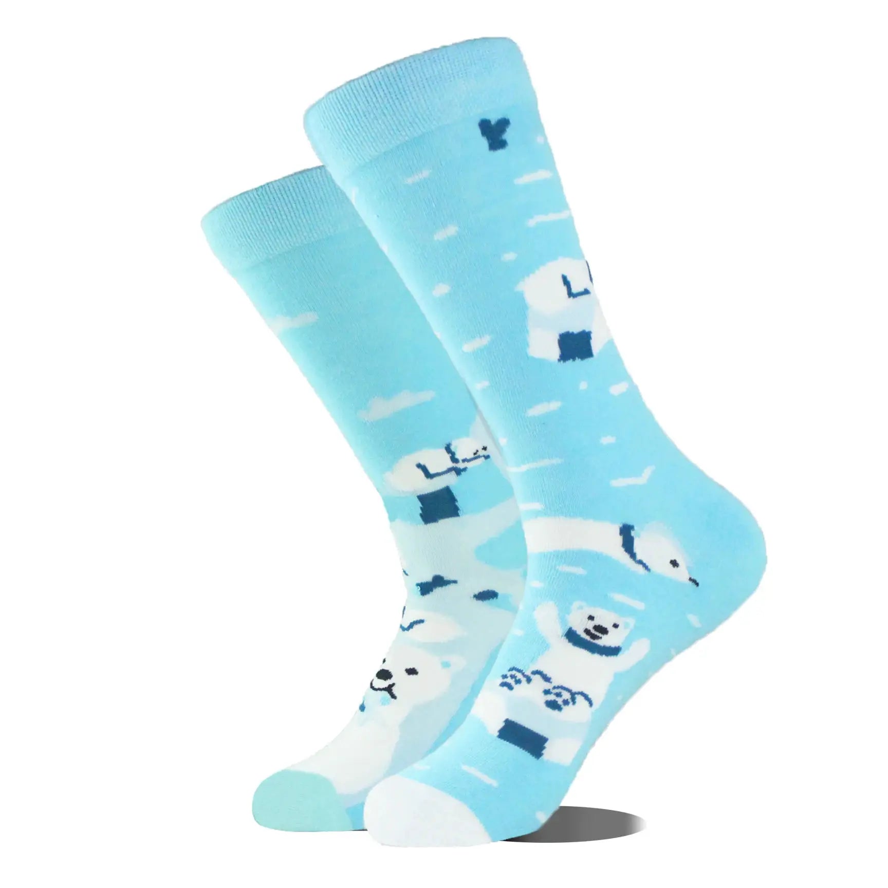 Cotton Happy Funny Socks For Men Women Unisex Crew Socks Alien Planet Shark Dinosaur Novelty Design