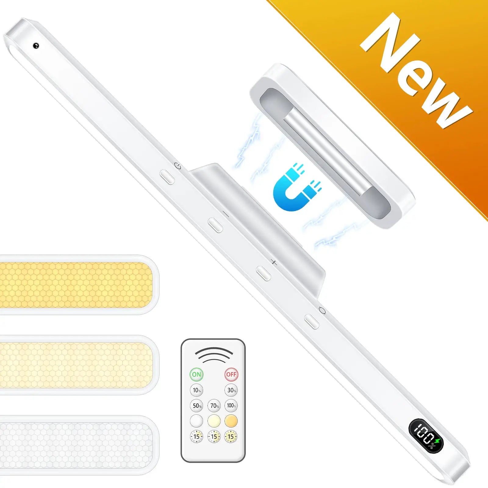 WILLED 5W Dimmable Night Light by Simples Market with 3 color temps, 2500mAh rechargeable makeup light.