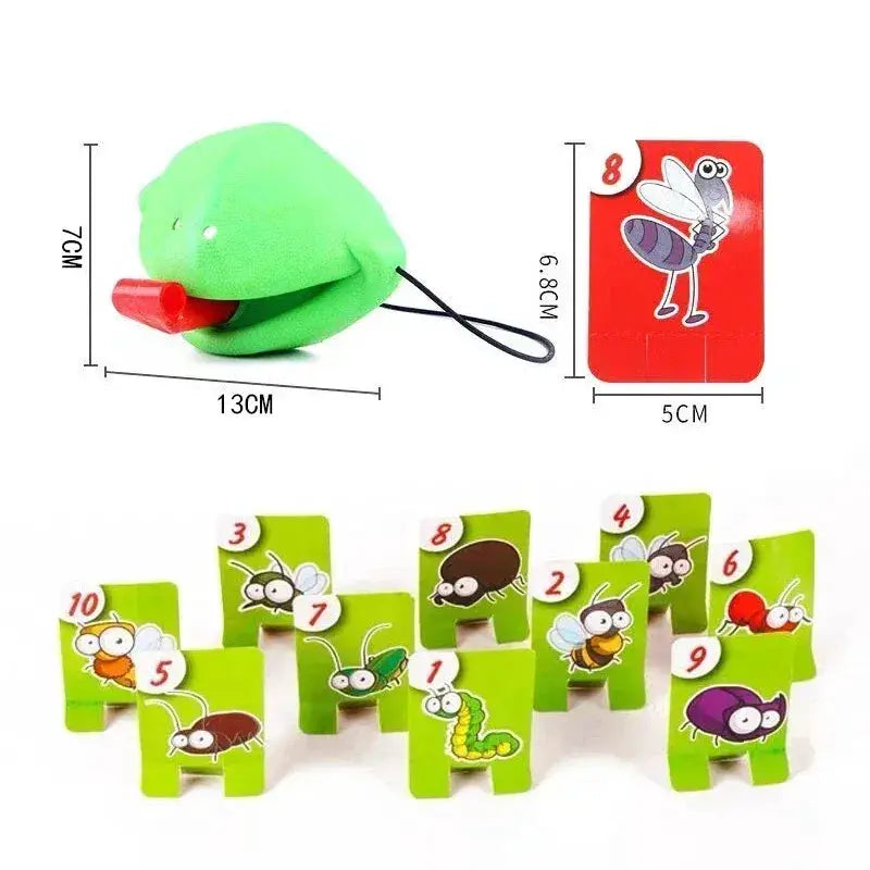 Frog Mask Wagging Tongue Lick Cards Party Game For Family And Friends Antistress Desktop Puzzle Fun For Ages 14 And Up