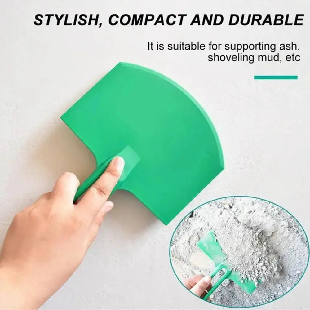 Curved Bucket Scoop Scraper Spackle Paint Putty Knife For Drywall Finishing Plaster Patch Construction Tools