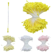 400 Pieces 2mm Mini Pearl Floral Pistils For Wedding Party Home Decoration Diy Accessories