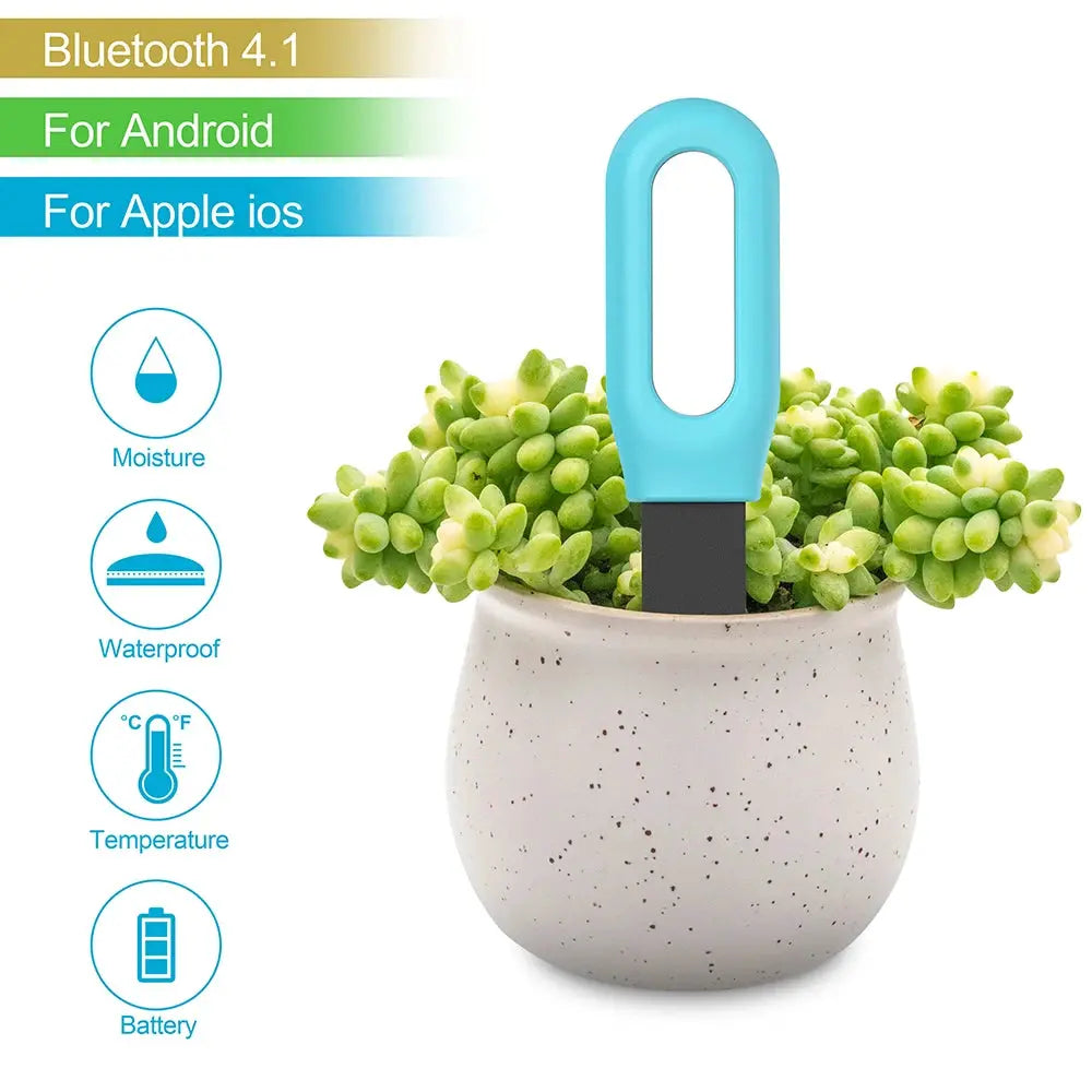 Haozee Tuya Smart Bluetooth Soil Tester Thermo Hygrometer With Temperature Humidity Meter For Garden Automation