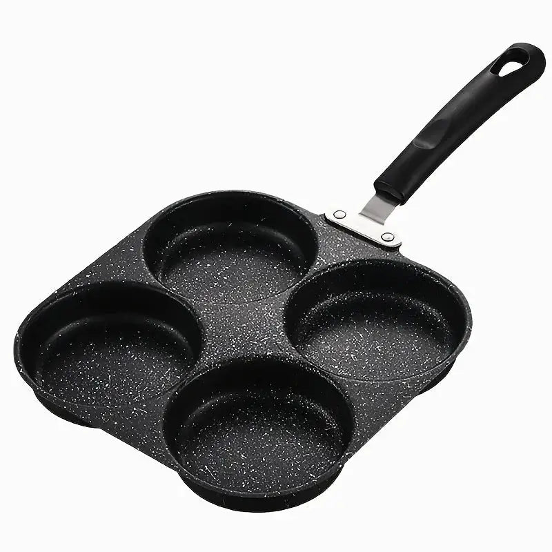 IronNest Cast Iron Nonstick Omelette Pan For Multi Burner Cooker On Gas And Electric Stoves
