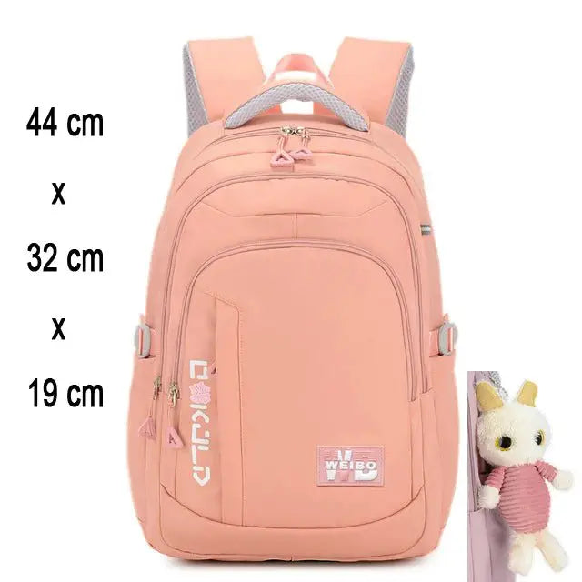 Pink Kawaii School Backpack - Simples Market