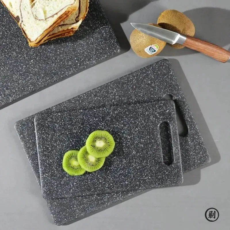 Marble Texture PP Cutting Board Antibacterial And Mildew Resistant Kitchen Vegetable Prep Board Dishwasher Safe