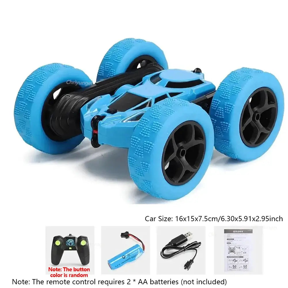 RC Stunt Car Double Sided Flip 360 Degree Rotation Off Road Drift Remote Control Car For Kids And Adults