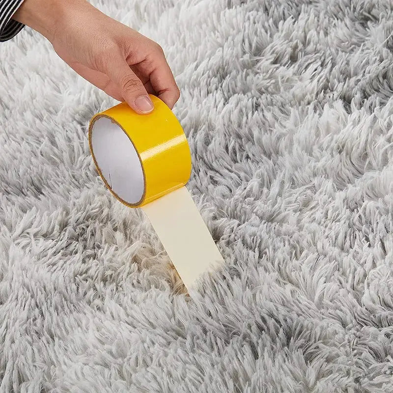 Fluffy Plush Velvet Carpet Rug for Living Room and Bedroom Lounge Soft Floor Mat for Kids Decoration