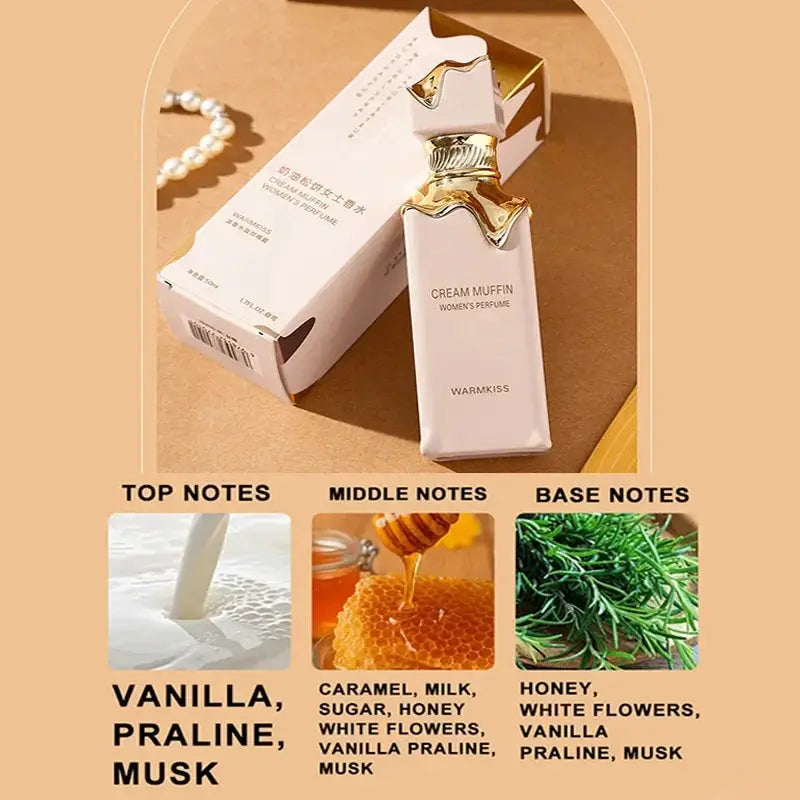 Arabian Senior Women Perfume Rich Cream Muffin Caramel Vanilla Floral Fruity Lasting Body Spray