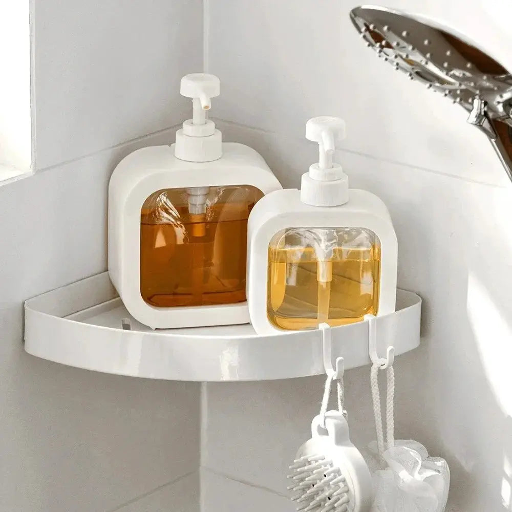 Large Capacity Transparent Soap Dispenser Bottle 300ML 500ML For Liquid Soap Shower Gel Laundry Detergent Storage