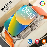 T900 Ultra 2 Smart Watch With Bluetooth Calling And NFC Wellness Tracker For Android iOS 49mm LCD Display