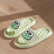 Frog Four Season EVA Slide Slippers For Women Non Slip Indoor Outdoor Comfort Cushioned Lightweight