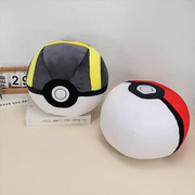 Large Pokemon Plush Cushion Ultra Ball Master Ball Poke Ball Pillow Pokeball Cushion For Bedroom Decor