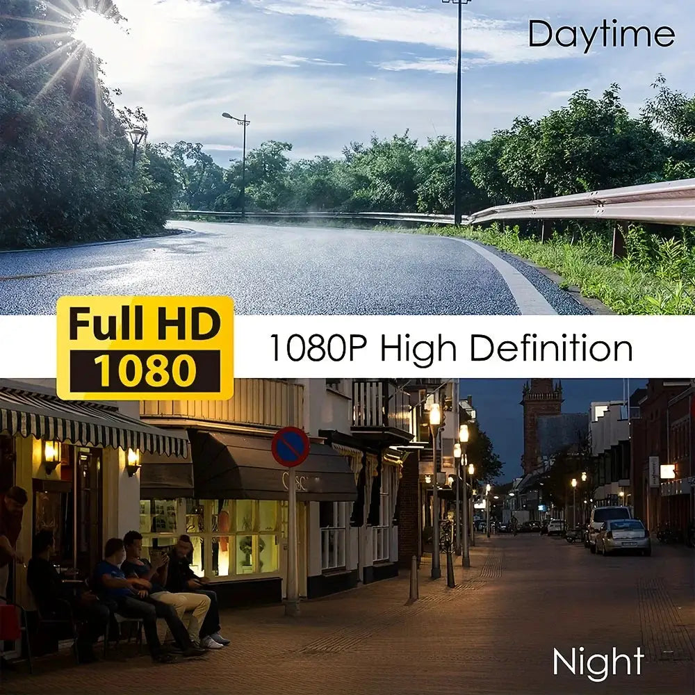 Simples Market 1080P WIFI dual dash cam with front and interior cameras, IR night vision