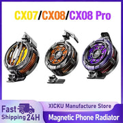 Simples Market universal mobile phone cooler, 2-in-1 magnetic back clip, CX07/CX08/CX08 Pro, three color variants