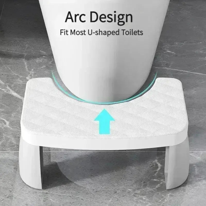 Universal Squatty Potty Toilet Stool Waterproof Foot Rest For All Ages