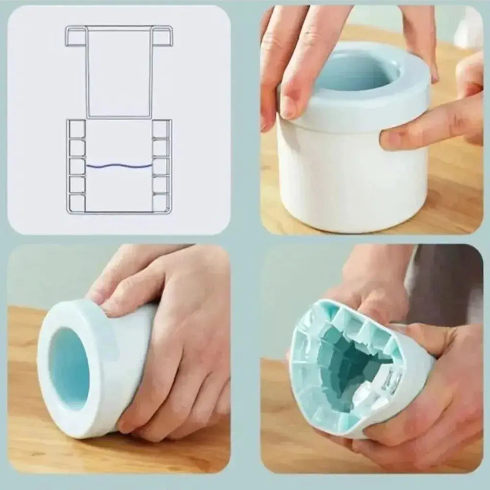 Silicone Sphere Ice Cube Mold For Large Round Ice Balls Barware Tool For Cocktails And Drinks