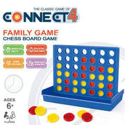 Four In A Row Bingo Chess Connect Classic Family Board Game Educational Toy For Kids And Adults