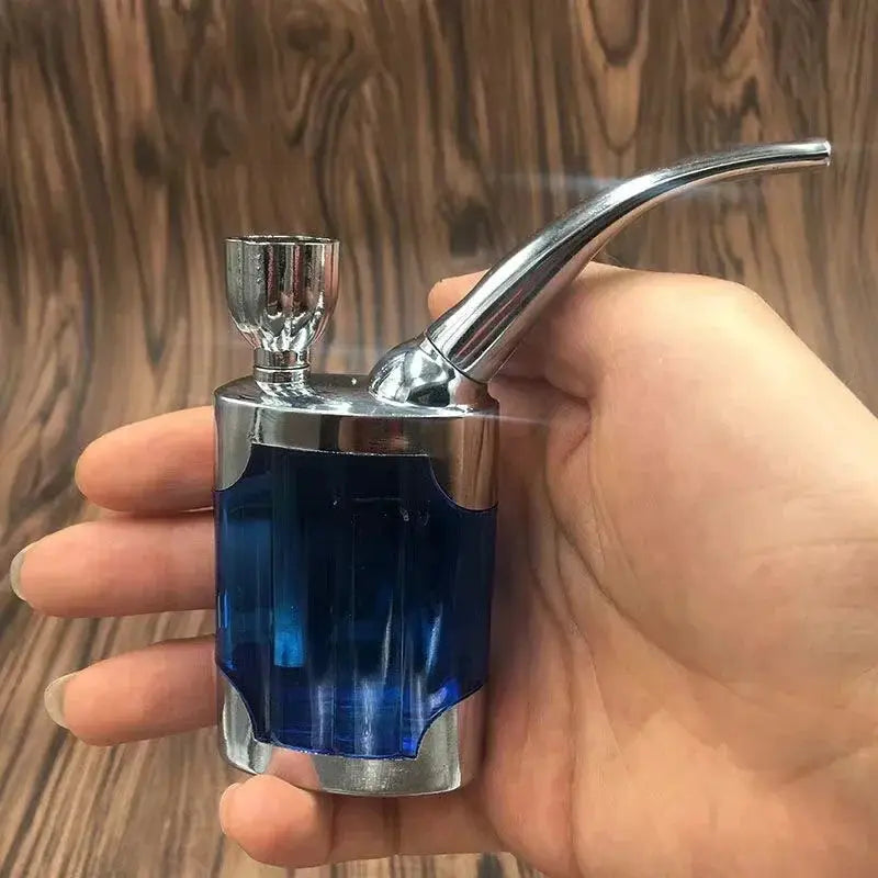 Complete Set Cleanable Acrylic Smoking Pipe With Microfilter System To Reduce Tar And Nicotine For Cleaner Smoke