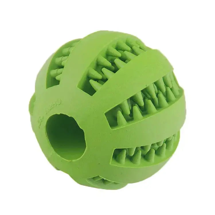 Nontoxic Bite Resistant Dog Ball Toy For Dogs And Cats Treat Dispenser Chew Toy Dental Cleaning Ball