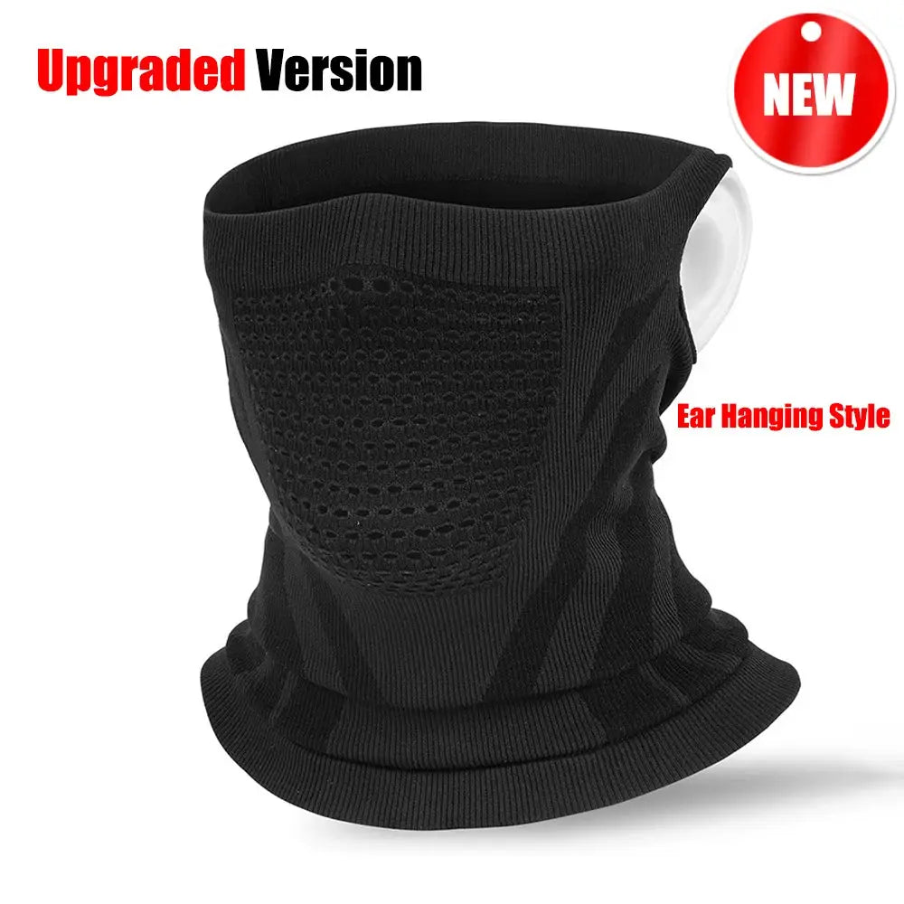 Winter Warm Skiing Mask Neck Gaiter Unisex Elastic Breathable Cycling Running Motorcycle Mask For Outdoor Sports