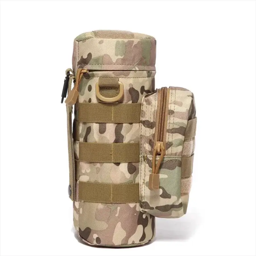 Tactical Molle Water Bottle Bag Pouch Holder Outdoor Camping Hiking Cycling Fishing Hunting 5 Liter Hydration Carrier