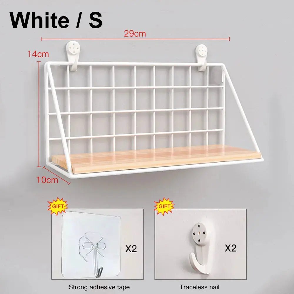 Hanging Wooden Spice Rack And Wall Mounted Spice Jar Storage Shelf For Kitchen Organizer