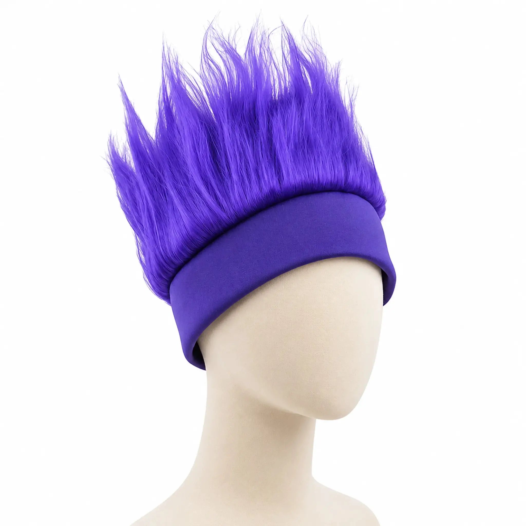 World Cup Wig With Logo In National Flag Colors For Brazil Argentina