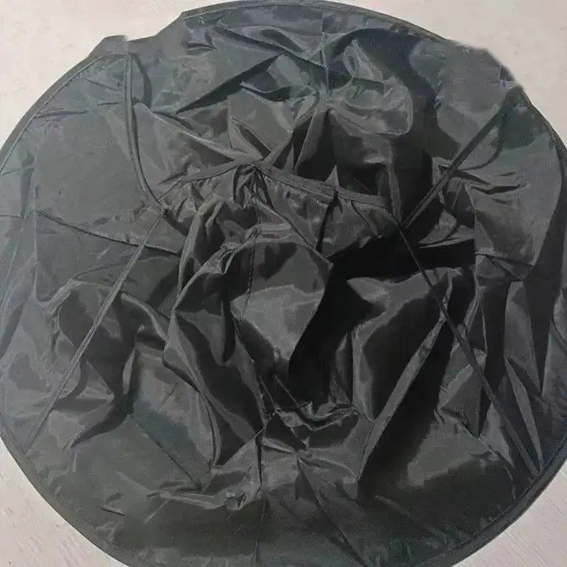 ProGroom Breathable Haircut Umbrella Cape With Three Dimensional Design For Mess Free Home Salon